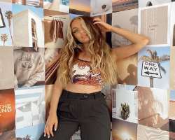 The star promotes brands like Now Daze through her Instagram.